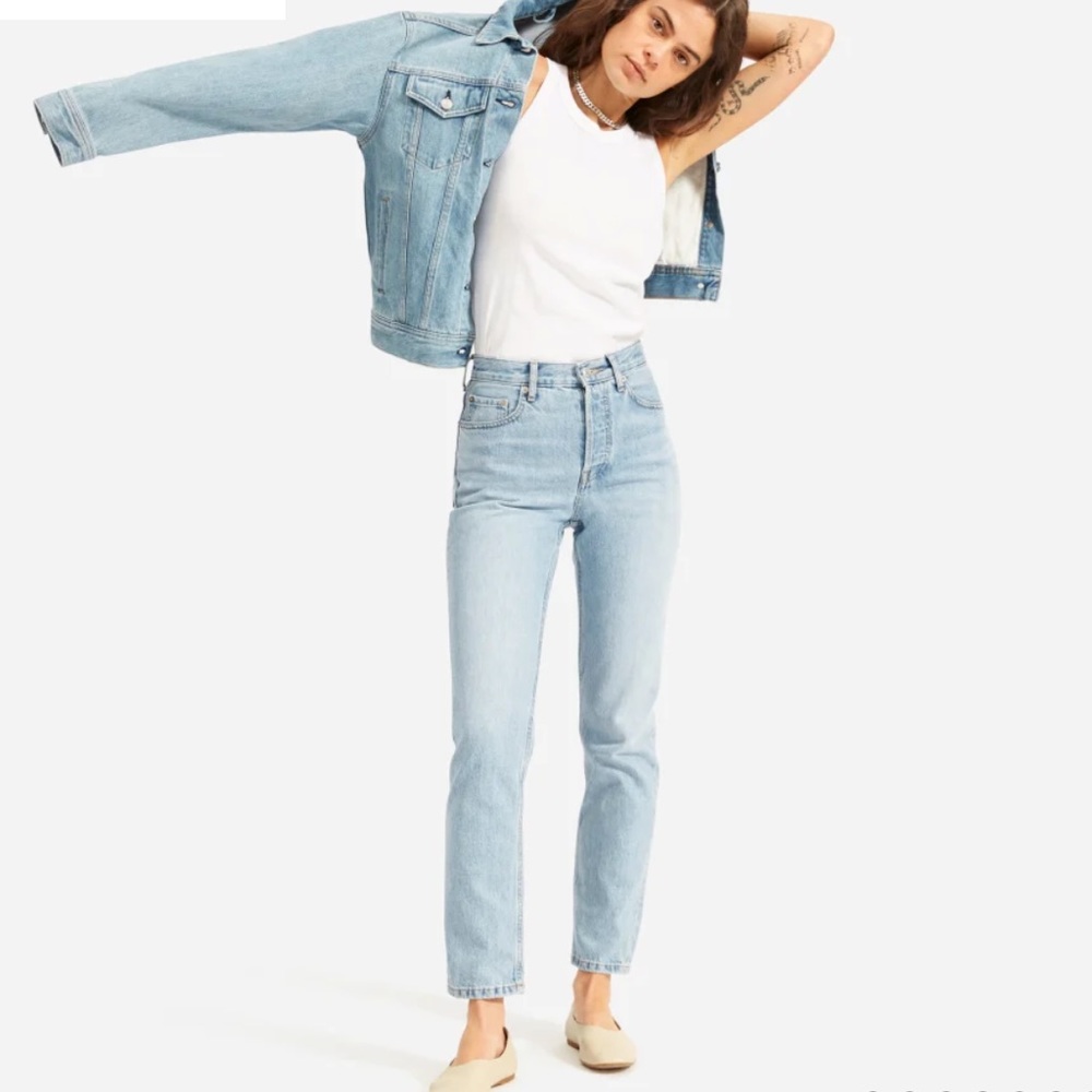 Calvin Klein Y2K High rise straight leg jeans